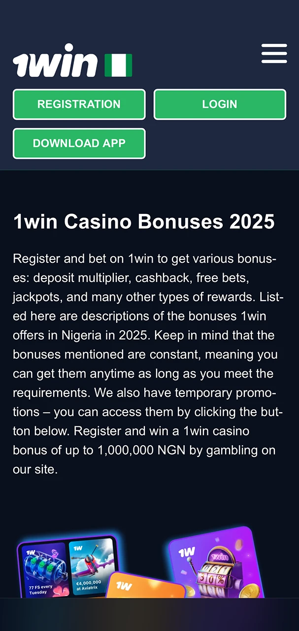 Be careful and enter your details correctly when registering with 1Win.