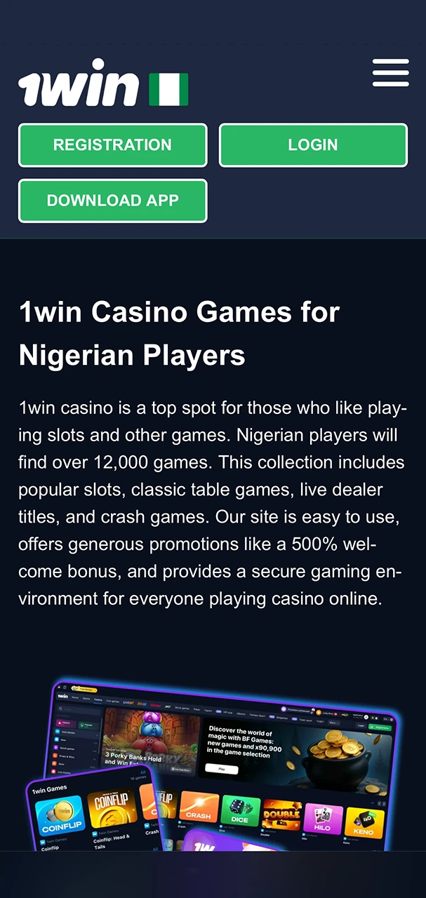 Use 1Win registration to unlock full access to games and slots.