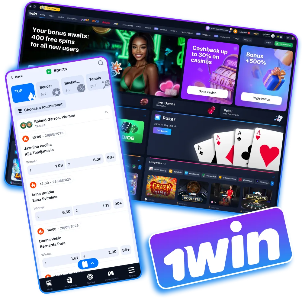 1Win provides a user-friendly betting experience with mobile compatibility and promotions.