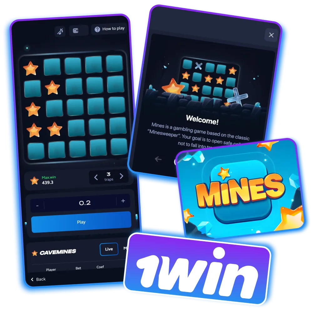 Enjoy fast-paced action in 1Win Mines, a thrilling game of strategy and chance.