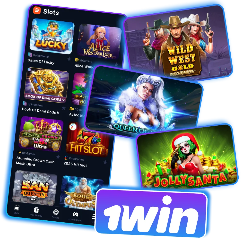 Discover the best slot games at 1Win.