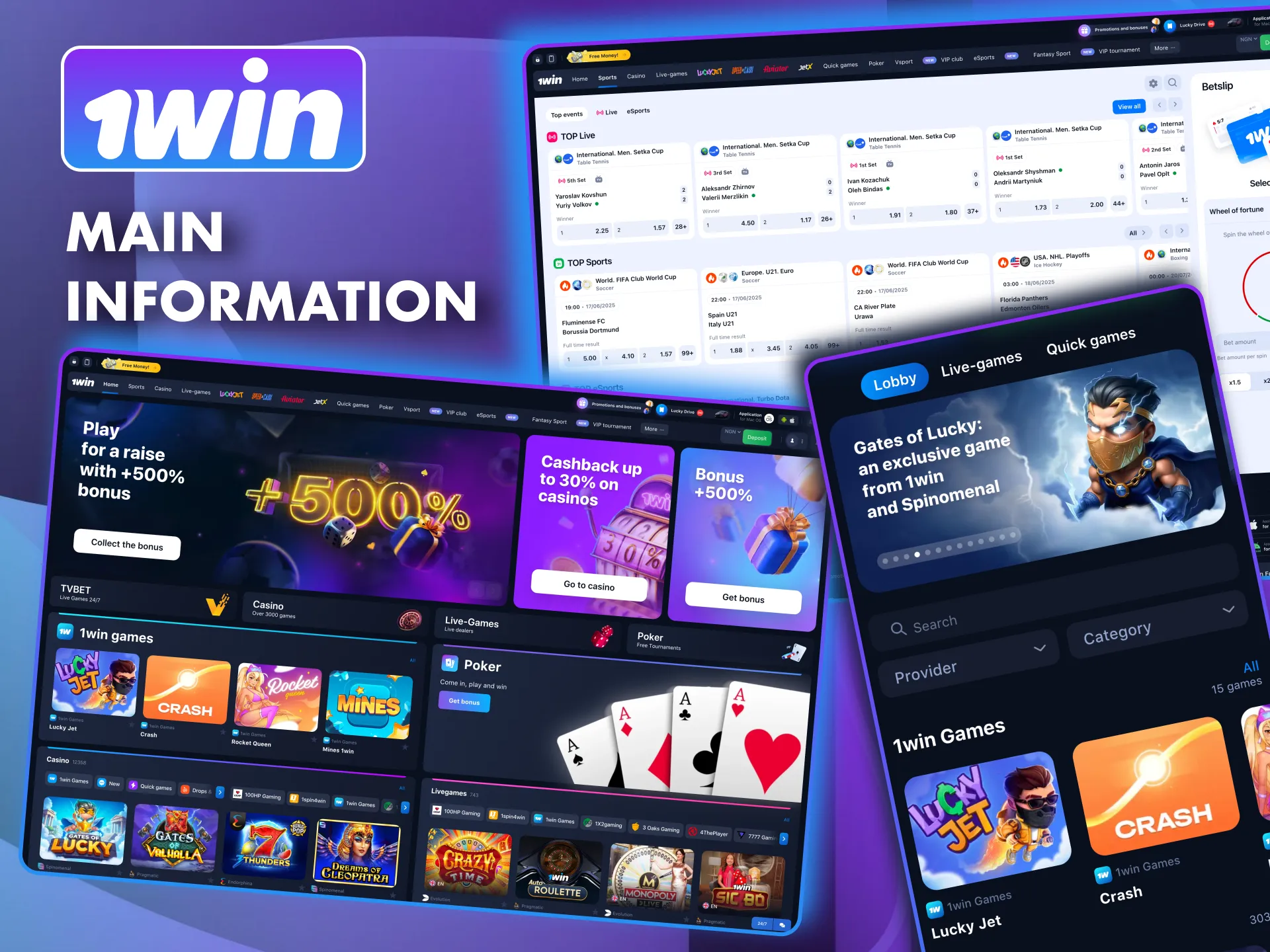 1win stands out with secure gameplay exciting bonuses and world-class support.