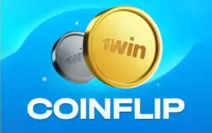 Predict coin toss results in 1win's CoinFlip.