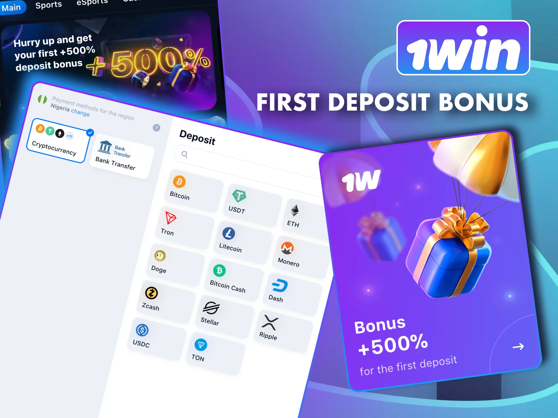 Join 1win and claim massive deposit rewards.