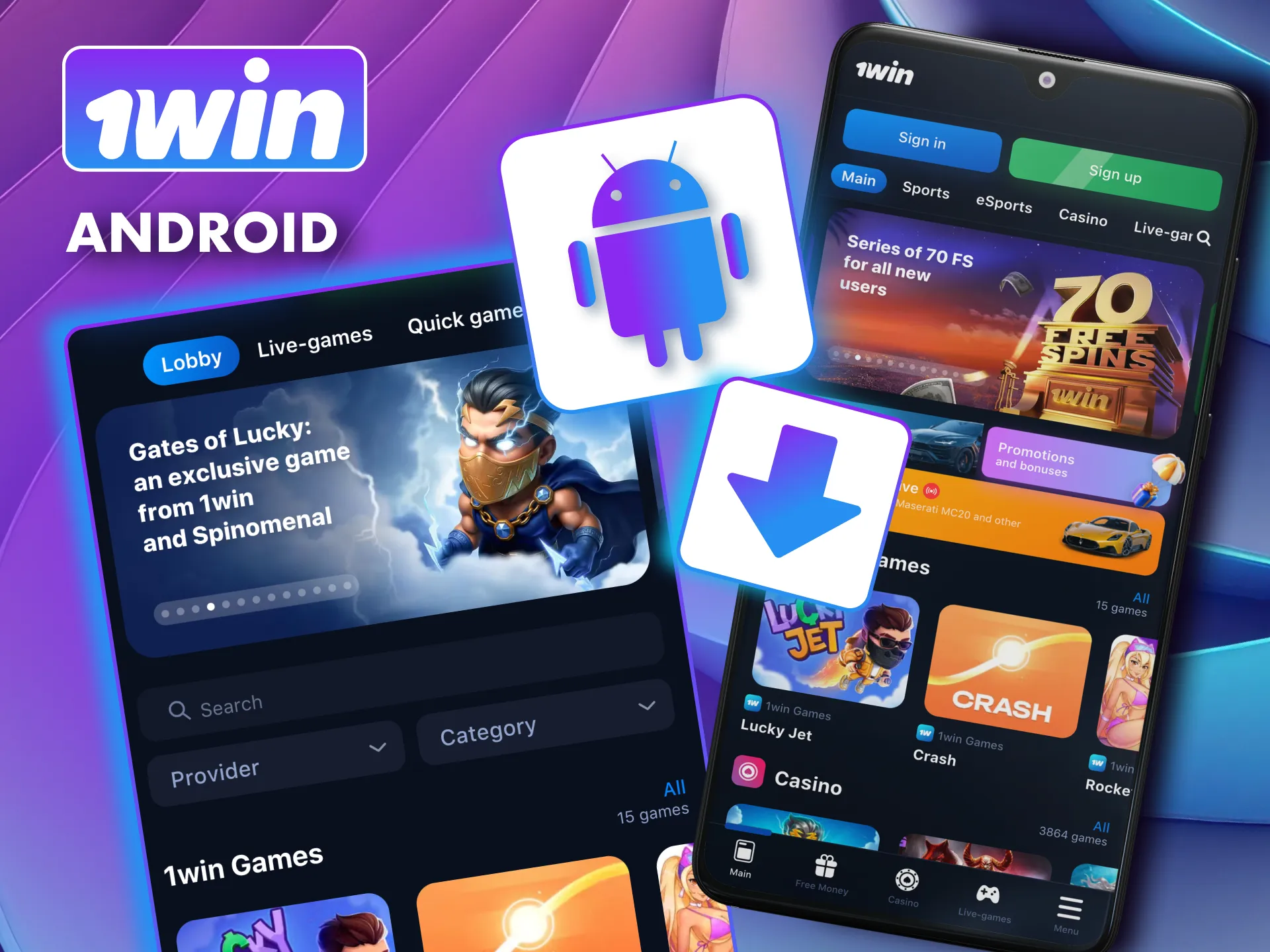 Download 1win Android app from the official site in minutes.