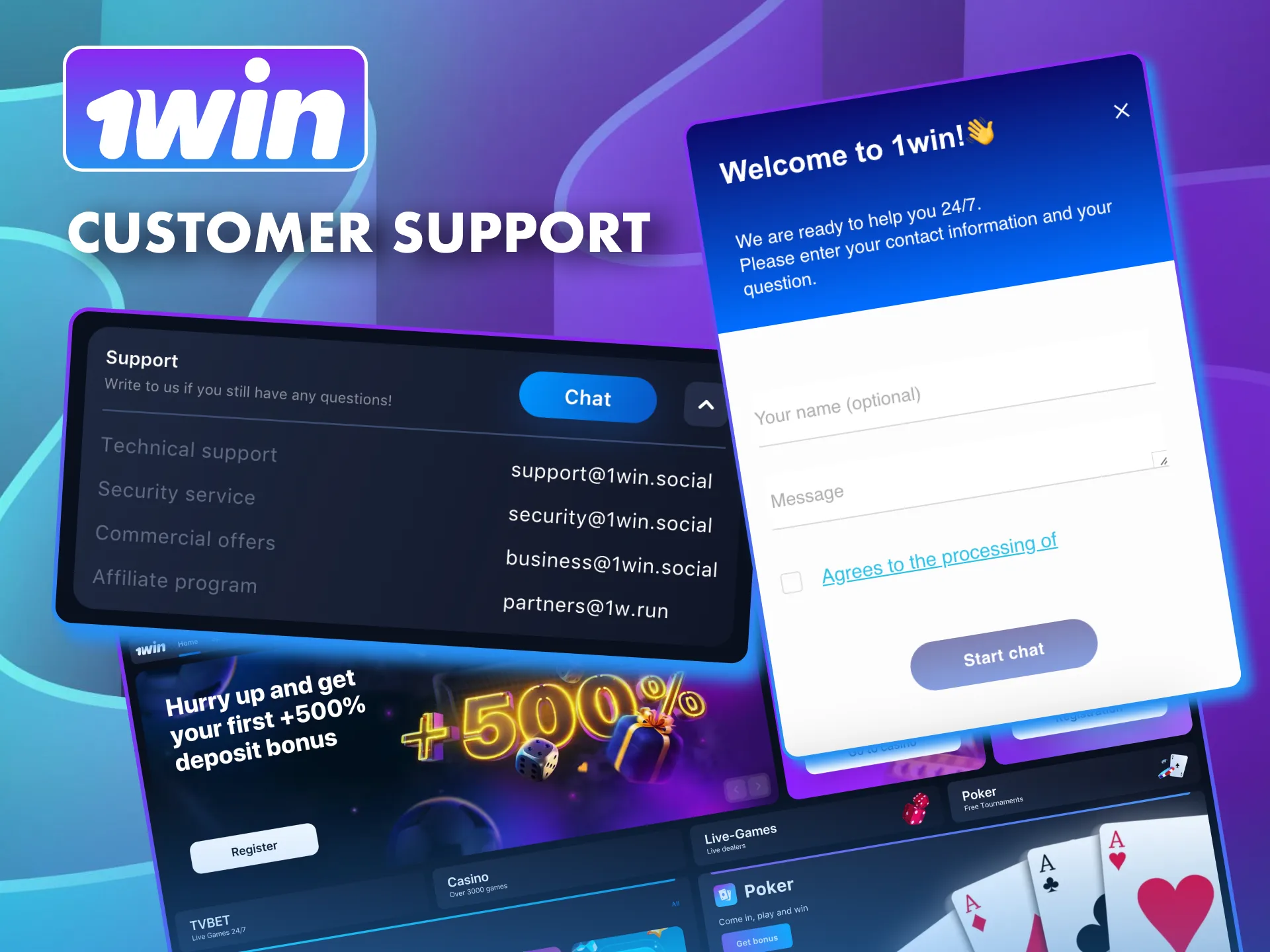 Contact 1win Nigeria support via live chat or email anytime.