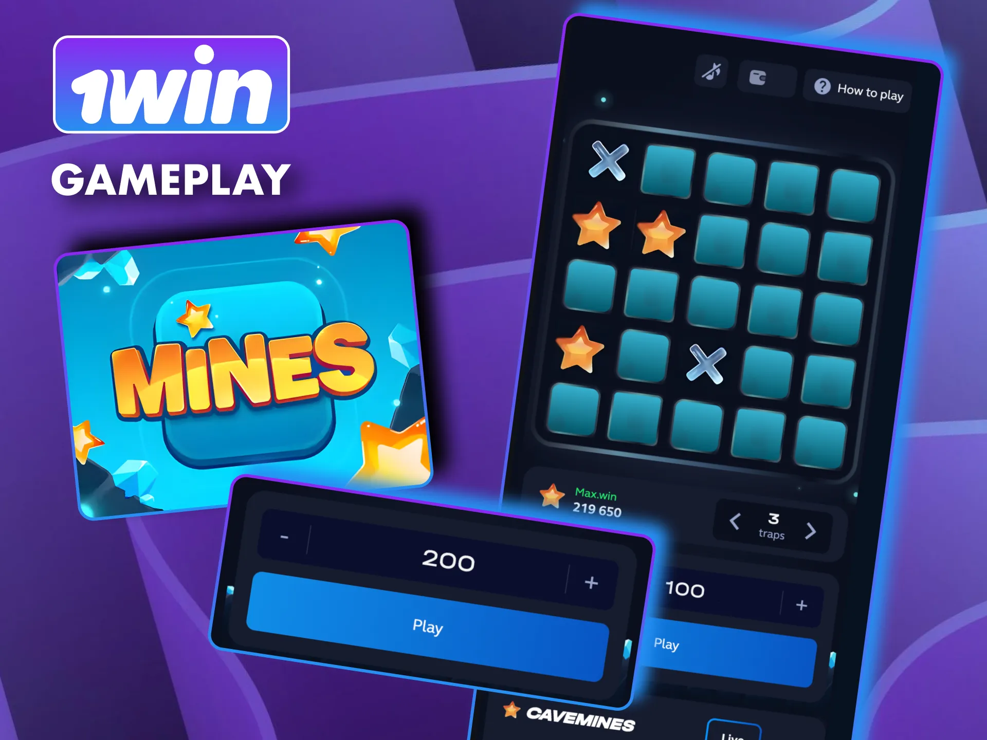 In 1win Mines you tap the grid for multipliers but one mine ends it all.