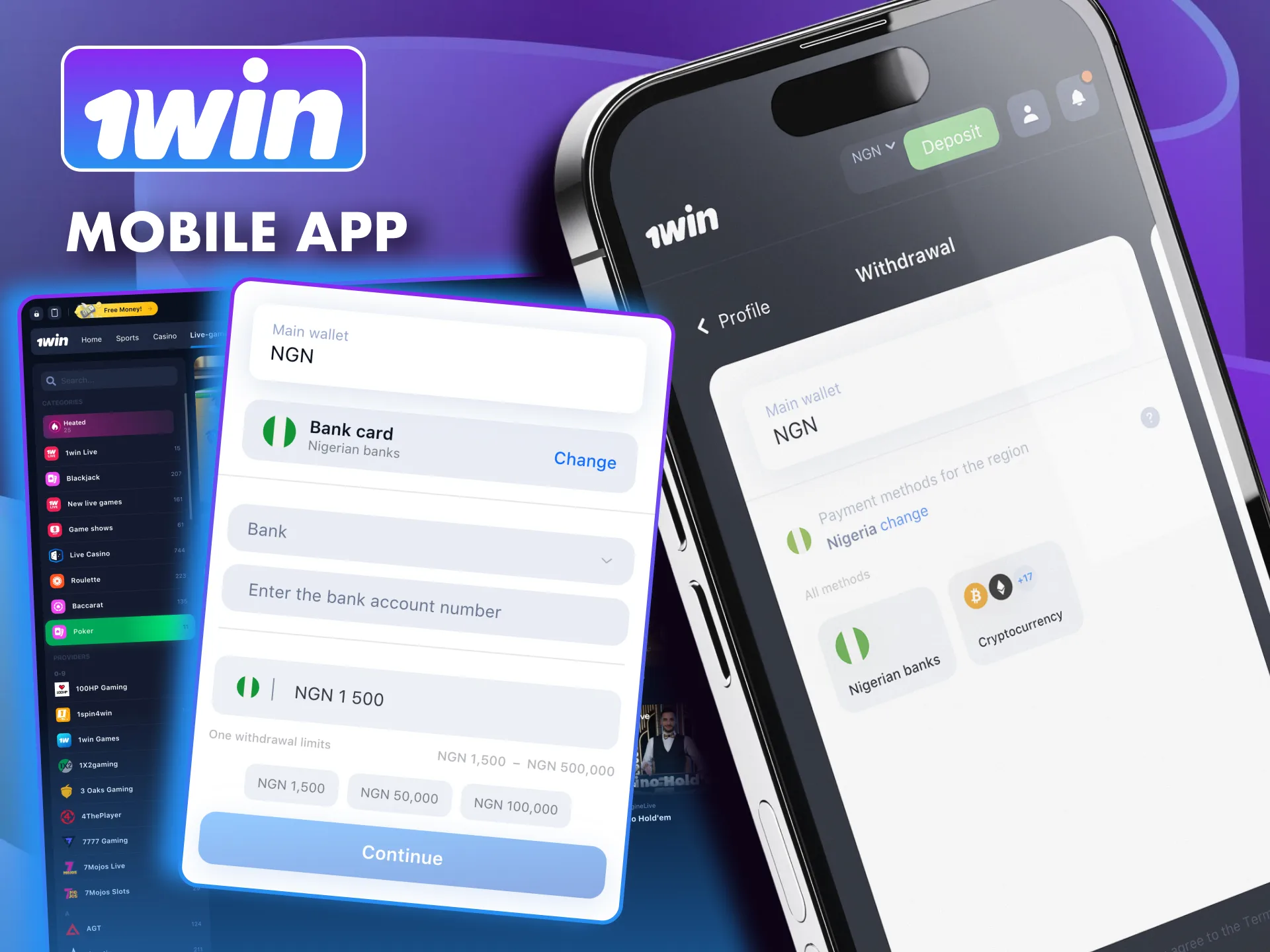 Withdraw from 1win by logging in, selecting a method, and confirming the payout.