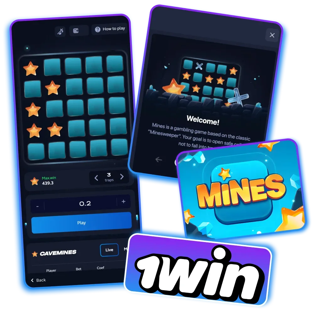 Enjoy fast-paced action in 1Win Mines, a thrilling game of strategy and chance.